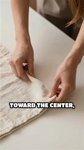 Elevate Your Table: Linen Runner Folding Tip
