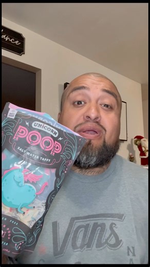Trying Unicorn Poop 🦄 #new #unicorn #candy #review #funny #foodie #funnyvideo