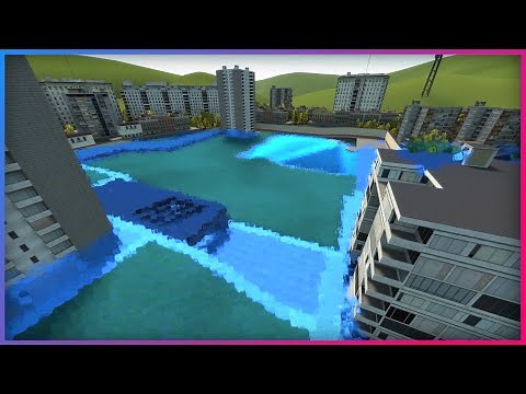 So I Tried To Flood Construct... ( GWater ) | Garry's Mod