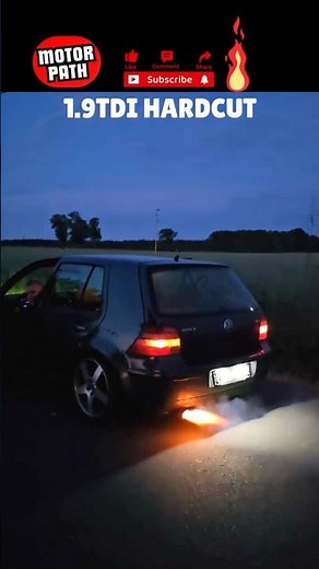 Flame-Spitting 1.9TDI Golf 🔥#hardcut #tuning #dieseltuning #pd130