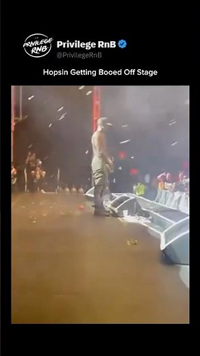 Hopsin Getting Booed Off Stage