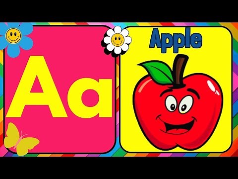 A For Apple B For Ball |Phonics Song | ABC Alphabet Songs with Sounds for Children |OKIDS Animation