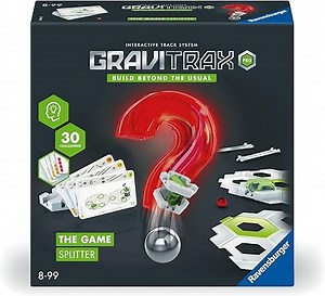 Ravensburger GraviTrax PRO The Game Splitter - Logikspiel für Kugelbahn Fans, Konstruktionsspielzeug für Kinder ab 8 Jahren