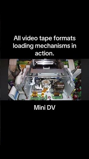 All video tape formats loading mechanisms in action. No sound!