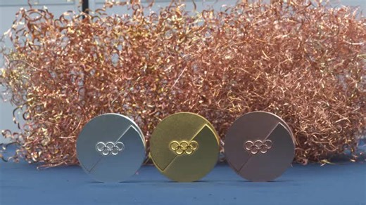 Olympic medals take shape at Italian mint ahead of Milano Cortina Winter Games