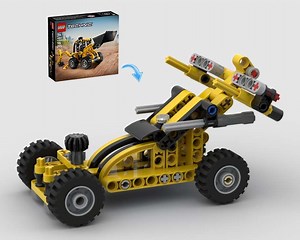 LEGO MOC-225790 Armored Car 42197 Alternate Build (Technic 2025)