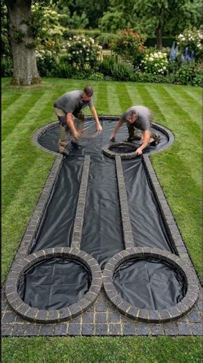 Building the Ultimate Flower Bed Design 🤯