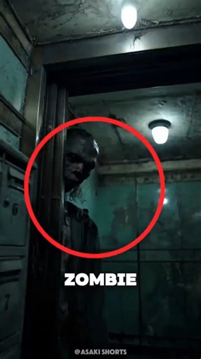 If you ever encounter a zombie in an elevator, don’t panic