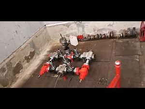 Choke Manifold+Kill Manifold test