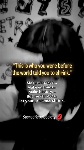 April Dawn on Instagram: "This is who we were before we were taught to be quiet, agreeable, and small. Before shame entered the room. Before we learned to perform instead of exist. Healing isn’t becoming someone new. It’s remembering this version of yourself and deciding she doesn’t need to disappear anymore. Never let your presence shrink. Not for comfort. Not for approval. Not for anyone. ✨ #HealingJourney #InnerChildHealing #Unlearning #SelfTrust #BecomingHer"