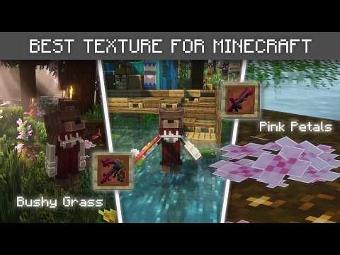 5 BEST & COOLEST TEXTURES FOR YOUR MINECRAFT SURVIVAL