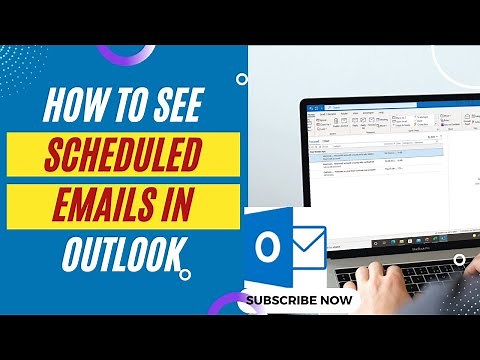 How to See Scheduled Emails In Outlook | How to See Delayed Emails in Outlook