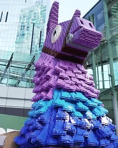 232K views · 8.7K reactions | Behind the Scenes of LEGO Fortnite Llamas. It takes a global team effort to create the giant 12-feet (366cm) tall LEGO Fortnite Llama! 234,623 LEGO bricks, weighing 1019kg and built using over 850+ man hours. | LEGO | Facebook