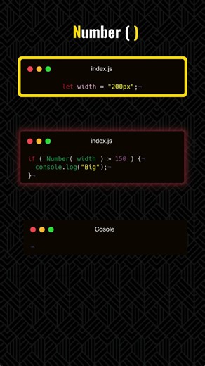 Why your condition is NOT working (NaN problem) |Trick#36 #javascript #programming #webdevelopment