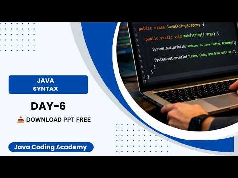 Java Syntax Explained in Telugu | Java Tutorial for Beginners | Episode 6