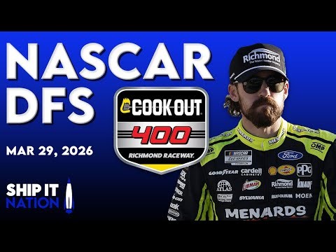 NASCAR DFS - Cook Out 400, 2026 | DraftKings Drivers, Dominators & Place Differential