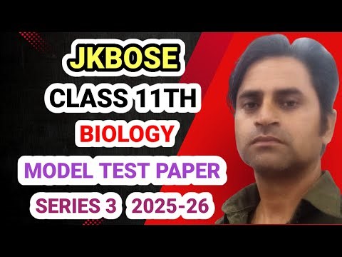 class 11th biology model question paper 📘 | series 3 | fully solved biology sample paper 📚 #jkbose