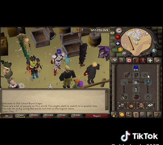 Sparc Mac's 150B Bank Showcase in OldSchoolRuneScape