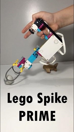 I built a programmable robotic arm with LEGO Spike Prime! 🤖🦾 | SPIKE Prime