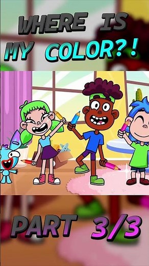 My color is gone 😔 Help me find my color! 🌈 PART 3 #forkids #learning #educational