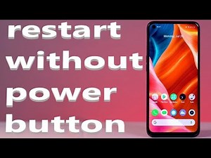 How to restart realme 6i without power button