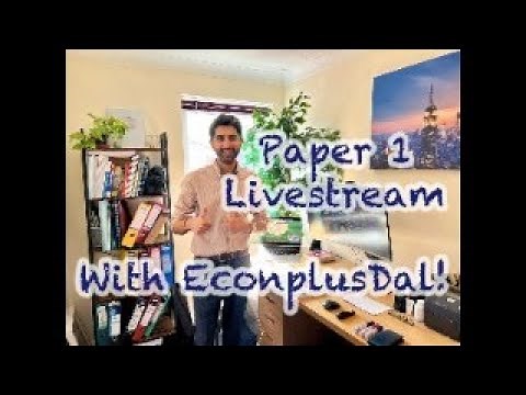 Paper 1 Live Stream with EconplusDal! Let's BLITZ Paper 1!!!