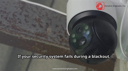 📢 When the Power Goes Out, Your Security Shouldn’t. Here’s How Smart Cameras Stay Awake ⚡🔒 Power outages are one of the biggest risks to small business security — but modern wireless cameras can stay active far longer with the right power-saving design. At Dynamic Engineers Inc., our clock-gating technology helps security systems conserve energy by shutting down high-drain circuits until motion is detected. Why it matters for your business: • 🔋 Extended battery life during blackouts • 🎥 Cont