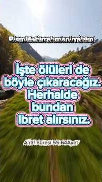 Duanın Kabul Olma Sırrı Bu Ayette! Araf suresi 55-64 #arafsuresi #allah #kuranıkerim #dua #shorts