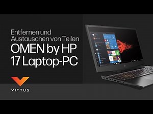 Entfernen und Austauschen von Teilen | OMEN by HP 17 Laptop-PC | HP Support