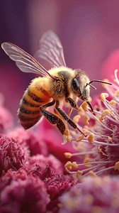 Nectar in its mouth, pollen on its legs — This is how the honeybee lays the foundation for honey 🐝🍯 #honeybenefits #Honey #beekeeping #pollination #nature #farmerreels #honeybee #savebees #naturereels | Shehzaad Ali