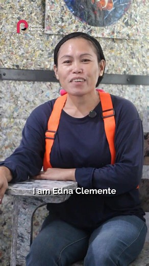 Meet Edna Clemente — one of our dedicated workers at The Plastic Flamingo. Her goal is simple yet powerful: to help remove plastic waste from our rivers and to provide a better future for her children, whom she’s raising on her own. 💚 We are truly grateful for Edna and for all our hardworking team members who make our mission possible every day — turning waste into worth and hope into action. ♻️ Thank you, Edna, for being an inspiration to us all. 🙏 #theplaf #sustainability #ecofriendly #susta