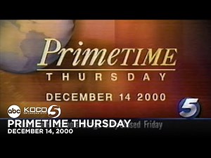 ABC Primetime Thursday (Partial) | December 14, 2000