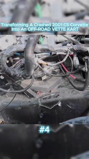 Transforming A Crashed 2001 C5 Corvette Into An OFF-ROAD VETTE KART #C5Corvette #OffRoadVette #VetteKart #CarTransformation #DIYProject #OffRoad Build #CorvetteMods #CarRestoration #AutoRebuild #MadMaxVibes