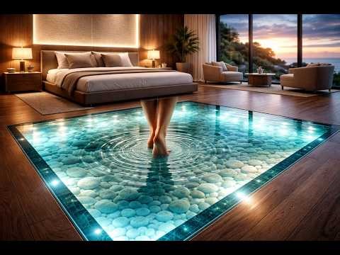 Building a $100,000 Infinity Pool Floor in a Bedroom | AI ASMR Construction