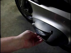 Honda ST1300 Highway Blades install cover