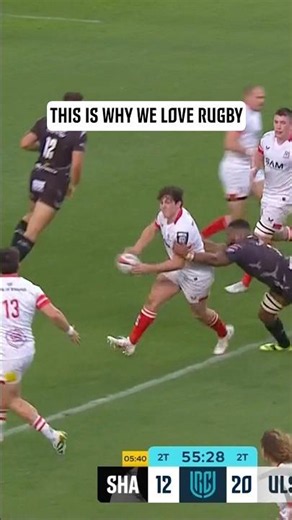 Tom Stewart finishes an insane team try for Ulster 🔥