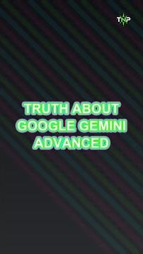 The Truth About Google Gemini Advanced Tips #Shorts