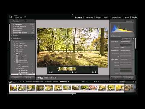 Creating pan and zoom slideshows in Lightroom CC/6