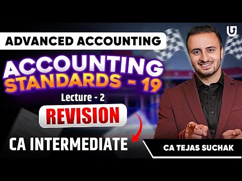 CA Inter Accounting Standards | CA Inter Jan 2025 | AS-19 | Lec 2 | CA Tejas Suchak #cainter