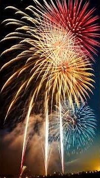 Spectacular Fireworks Display: Explosive Sound Effects | No Copyright & Free to Use for Editing