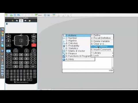 TI-Nspire: Tutorial #1-Fundamentals