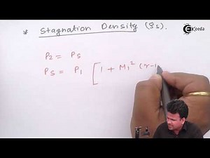 Stagnation Density - Compressible Fluid Flow - Fluid Mechanics 1