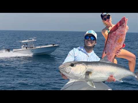 Offshore Fishing for Red Snapper, Hogfish, & Massive Amberjack (Epic Multi-Species Day)