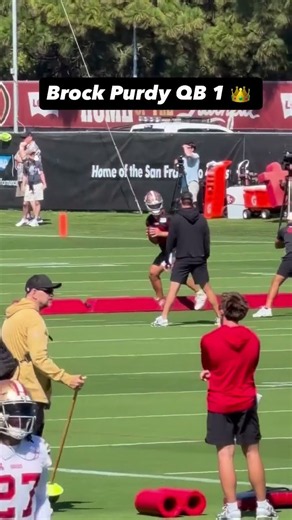 Brock Purdy's throws got the whole team hyped #49ers #NFL #shorts