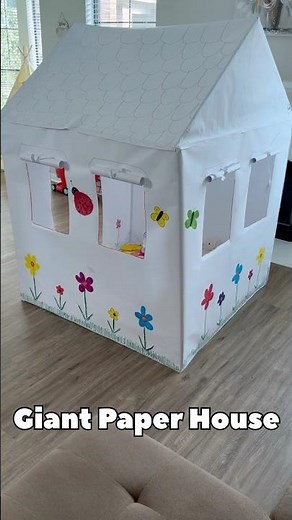 GIANT PAPER HOUSE EASY ORIGAMI WORLD TUTORIAL | HOW TO MAKE A PAPER HOUSE FROM PAPER STEP BY STEP