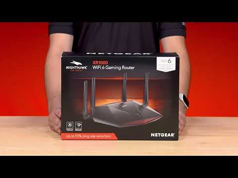 Unboxing the NETGEAR Nighthawk Pro Gaming XR1000 WiFi 6 Gaming Router
