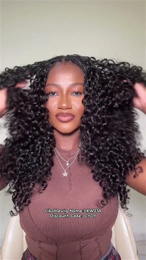 😮Flawless Crochet Install with French Curl Human Hair | LikableWig Review & Tutorial