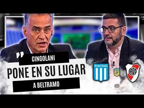 😱 Cingolani PUTS Beltramo IN HIS PLACE 💥 in the Racing vs River Preview