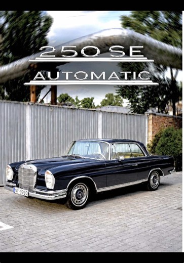 Mercedes W111 250 SE — 8-Cylinder Overview (Part 2)