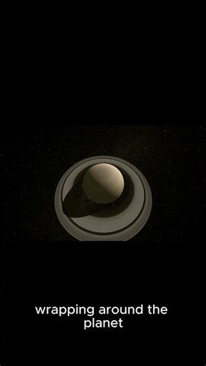 Saturn Is Glowing… and Going Dark at the Same Time #sciencefacts #physics #science